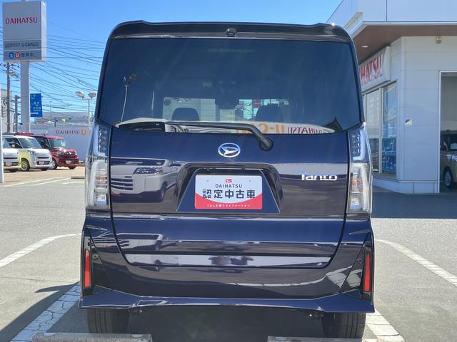 タントカスタムＲＳ　パノラマモニター　シートヒーターＩストップ　シートヒータ　盗難防止　オートライト　ＬＥＤライト　衝突安全ボディ　ベンチシート　ターボ付　パノラマモニター　衝突安全ブレーキ（山口県）の中古車