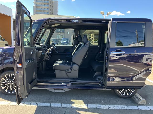 タントカスタムＲＳ　パノラマモニター　シートヒーターＩストップ　シートヒータ　盗難防止　オートライト　ＬＥＤライト　衝突安全ボディ　ベンチシート　ターボ付　パノラマモニター　衝突安全ブレーキ（山口県）の中古車