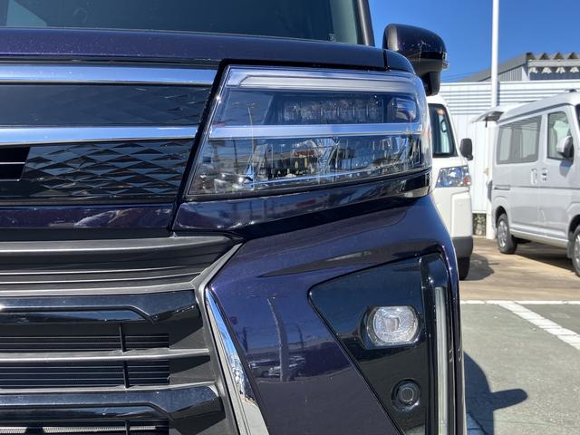 タントカスタムＲＳ　パノラマモニター　シートヒーターＩストップ　シートヒータ　盗難防止　オートライト　ＬＥＤライト　衝突安全ボディ　ベンチシート　ターボ付　パノラマモニター　衝突安全ブレーキ（山口県）の中古車