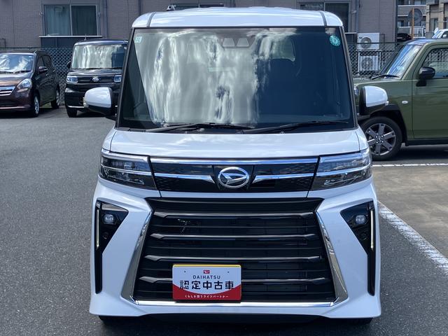 タントカスタムＲＳ　バックカメラ　シートヒーターコーナーソナー　禁煙　シートヒータ　１オーナー　ＬＥＤライト　オートライト　盗難防止　ターボ付　点検記録簿　衝突安全ブレーキ　衝突安全ボディ　Ｉストップ（山口県）の中古車