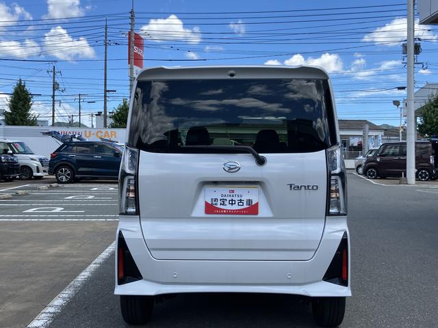 タントカスタムＲＳ　バックカメラ　シートヒーターコーナーソナー　禁煙　シートヒータ　１オーナー　ＬＥＤライト　オートライト　盗難防止　ターボ付　点検記録簿　衝突安全ブレーキ　衝突安全ボディ　Ｉストップ（山口県）の中古車