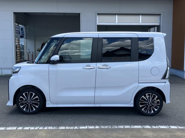 タントカスタムＲＳ　バックカメラ　シートヒーターコーナーソナー　禁煙　シートヒータ　１オーナー　ＬＥＤライト　オートライト　盗難防止　ターボ付　点検記録簿　衝突安全ブレーキ　衝突安全ボディ　Ｉストップ（山口県）の中古車