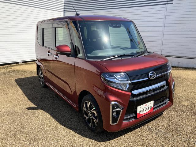 タントカスタムＸセレクションインパネシフト　電子カードキー　プッシュスタートスイッチ　衝突軽減ブレーキサポート　車線逸脱警報　オートハイビーム（鹿児島県）の中古車