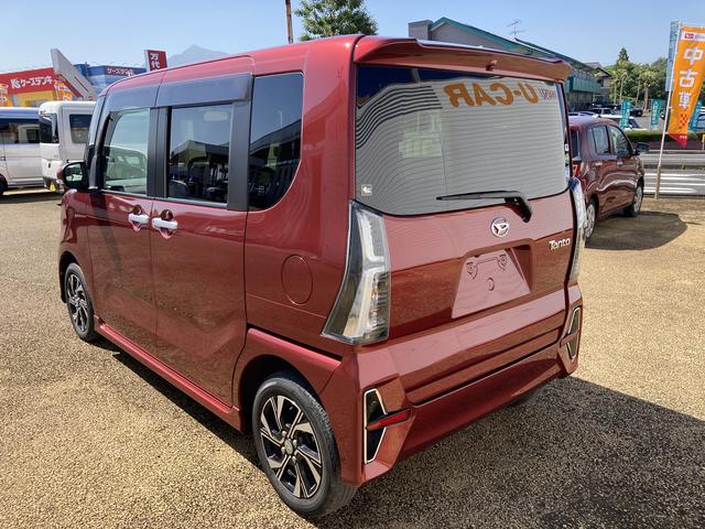 タントカスタムＸセレクションインパネシフト　電子カードキー　プッシュスタートスイッチ　衝突軽減ブレーキサポート　車線逸脱警報　オートハイビーム（鹿児島県）の中古車