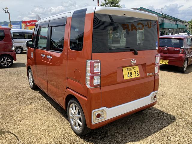 ウェイクＬ　ＳＡIIIインパネシフト　プッシュスタートスイッチ　電子カードキー　カーナビ　バックモニター　誤発進抑制装置　レーンアシスト　ＡＢＳ　アルミ（鹿児島県）の中古車