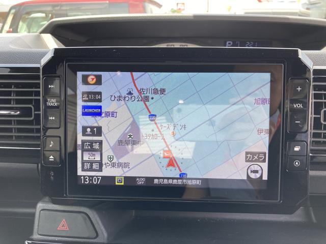 ウェイクＬ　ＳＡIIIインパネシフト　プッシュスタートスイッチ　電子カードキー　カーナビ　バックモニター　誤発進抑制装置　レーンアシスト　ＡＢＳ　アルミ（鹿児島県）の中古車