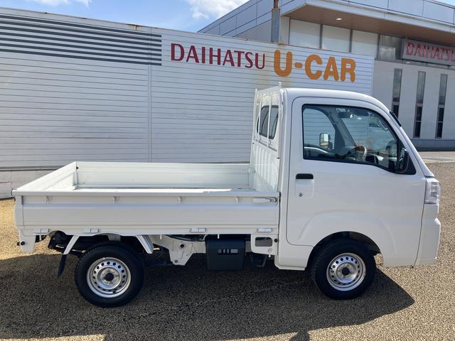 ハイゼットトラックスタンダード５ＭＴ車　パートタイム４ＷＤ　エアコン　パワステ　ＡＢＳ　オートマチックハイビーム　車線逸脱警報　衝突回避支援ブレーキ（鹿児島県）の中古車