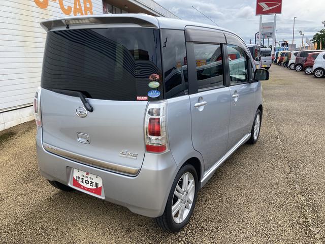 タントエグゼカスタムＲＳターボモデル　コラムシフト　電子カードキー　アルミホイール　ＡＢＳ（鹿児島県）の中古車