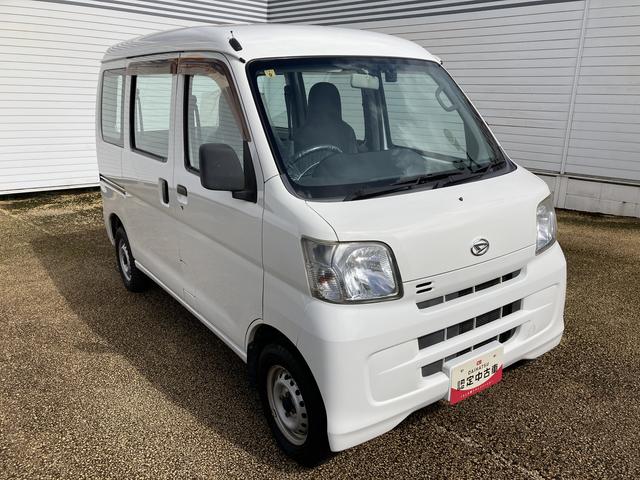 ハイゼットカーゴスペシャルインパネ５速マニュアルミッション車　運転席エアバッグ　助手席エアバッグ　両スライドドア　エアコン　パワステ　カーナビゲーション（鹿児島県）の中古車