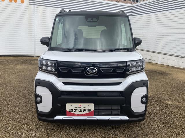 タントファンクロスインパネシフト　プッシュスタートスイッチ　電子カードキー　電動パーキングブレーキ　車線逸脱警報　アルミホイール　ＡＢＳ　シートヒーター（鹿児島県）の中古車