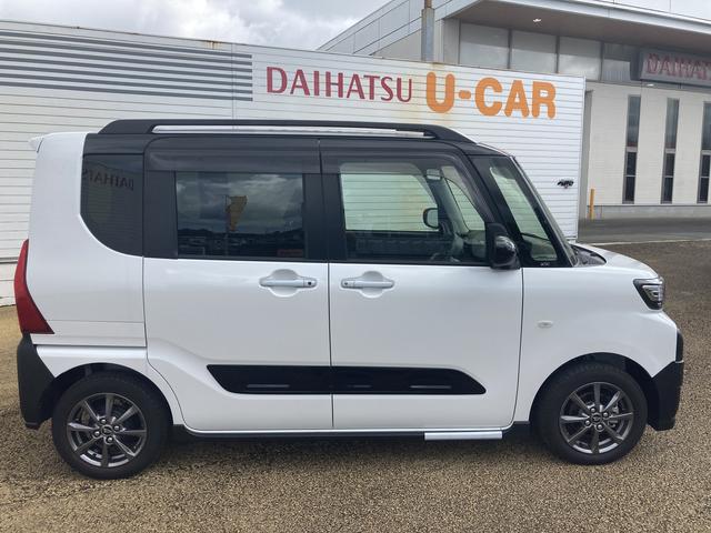 タントファンクロスインパネシフト　プッシュスタートスイッチ　電子カードキー　電動パーキングブレーキ　車線逸脱警報　アルミホイール　ＡＢＳ　シートヒーター（鹿児島県）の中古車