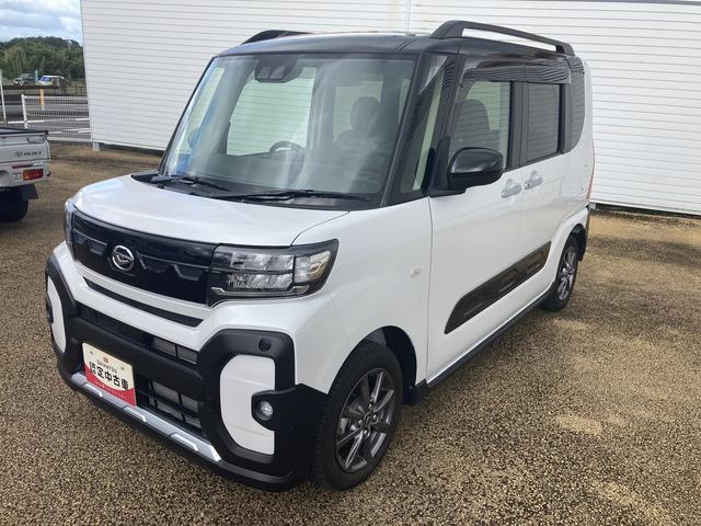 タントファンクロスインパネシフト　プッシュスタートスイッチ　電子カードキー　電動パーキングブレーキ　車線逸脱警報　アルミホイール　ＡＢＳ　シートヒーター（鹿児島県）の中古車