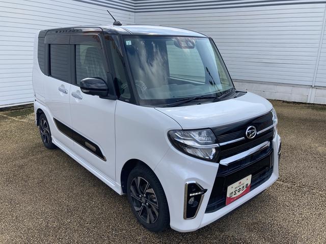 タントカスタムＸセレクションインパネシフト　プッシュスタートスイッチ　電子カードキー　カーナビ　アルミホイール　踏み間違い防止装置　車線逸脱警報　エアバック　ＡＢＳ（鹿児島県）の中古車