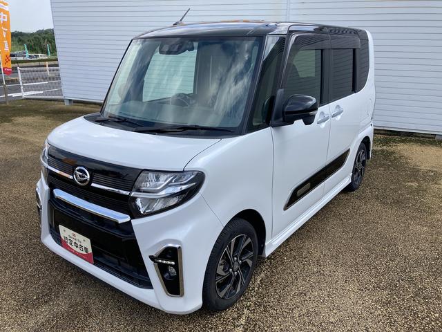 タントカスタムＸセレクションインパネシフト　プッシュスタートスイッチ　電子カードキー　カーナビ　アルミホイール　踏み間違い防止装置　車線逸脱警報　エアバック　ＡＢＳ（鹿児島県）の中古車