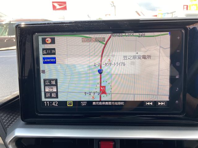 ロッキーＧカーナビ　プッシュスタートスイッチ　電子カードキー　アルミホイール　オートエアコン　車線逸脱警告　誤発進抑制機能　オートマチックハイビーム　ＡＢＳ（鹿児島県）の中古車