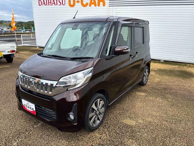 eKスペースカスタムカスタムT e−アシストインパネシフト 電子カードキー アルミホイール ABS キーフリーシステム 運転席エアバッグ 助手席エアバッグ(鹿児島県)の中古車