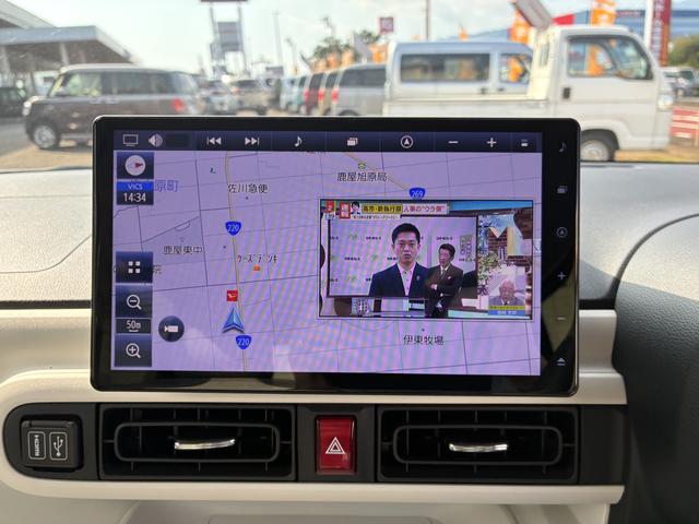 ムーヴキャンバスストライプスＧインパネシフト　プッシュスタートスイッチ　電子カードキー　電動パーキングブレーキ　オートハイビーム　車線逸脱警報　エマージェンシーブレーキ　ＡＢＳ　両Ｐドア（鹿児島県）の中古車