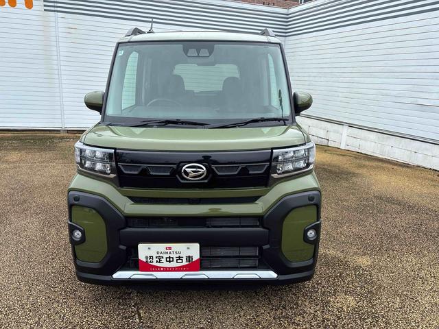 タントファンクロスインパネシフト　プッシュスタートスイッチ　電子カードキー　電動パーキングブレーキ　ディスプレイオーディオ　アルミホイール　両側オートドア　レーンキープアシスト　衝突軽減システム　ＡＢＳ（鹿児島県）の中古車