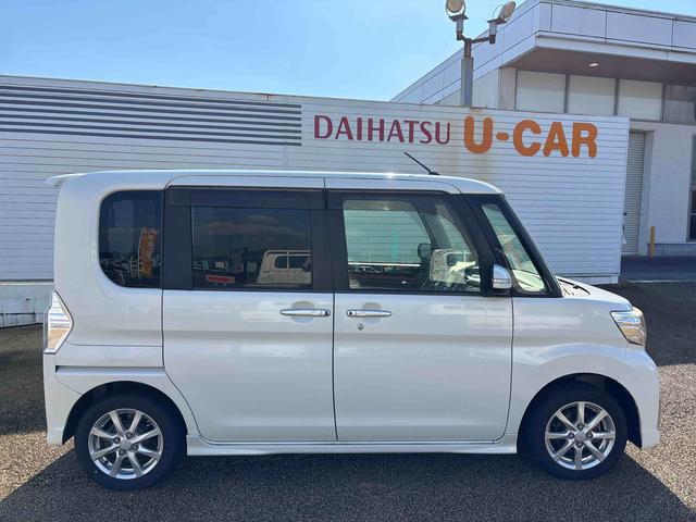 タントスローパーカスタムX SAIIスローパー インパネシフト プッシュスタートスイッチ 電子カードキー カーナビ 衝突被害軽減システム ABS 両側電動スライドドア アルミホイール(鹿児島県)の中古車