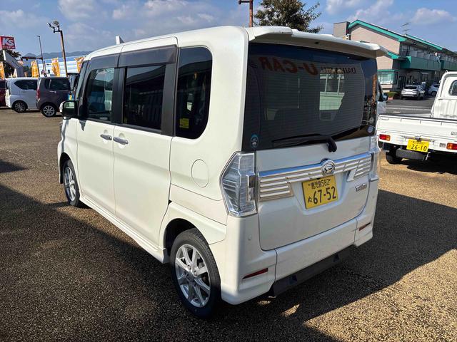 タントスローパーカスタムX SAIIスローパー インパネシフト プッシュスタートスイッチ 電子カードキー カーナビ 衝突被害軽減システム ABS 両側電動スライドドア アルミホイール(鹿児島県)の中古車