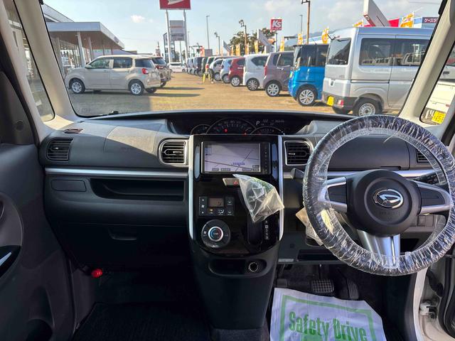 タントスローパーカスタムX SAIIスローパー インパネシフト プッシュスタートスイッチ 電子カードキー カーナビ 衝突被害軽減システム ABS 両側電動スライドドア アルミホイール(鹿児島県)の中古車