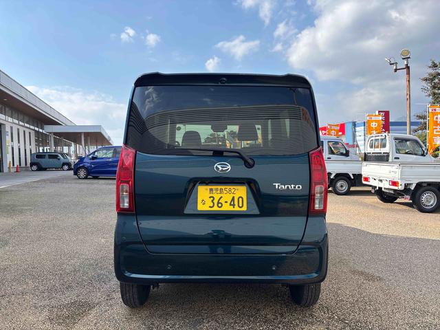 タントＸインパネシフト　プッシュスタートスイッチ　電子カードキー　電動パーキングブレーキ　シートヒーター　ブレーキサポート　車線逸脱警報　オートハイビーム　ＡＢＳ（鹿児島県）の中古車