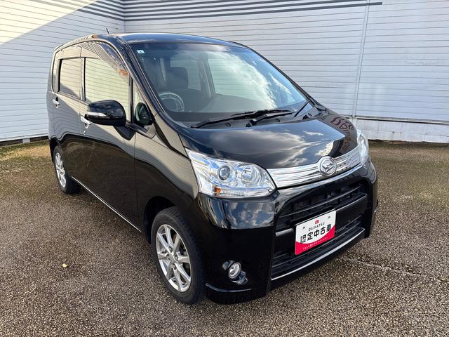 ムーヴカスタム　Ｘインパネシフト　プッシュスタートスイッチ　電子カードキー　助手席エアバック　ＡＢＳ　カーナビ　オートエアコン　アルミホイール（鹿児島県）の中古車