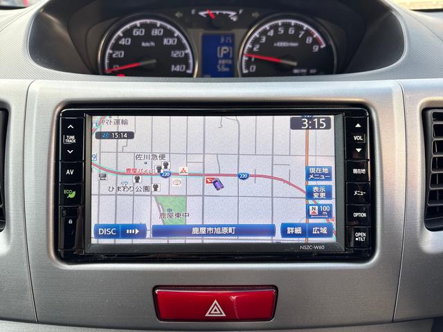 ムーヴカスタム　Ｘインパネシフト　プッシュスタートスイッチ　電子カードキー　助手席エアバック　ＡＢＳ　カーナビ　オートエアコン　アルミホイール（鹿児島県）の中古車