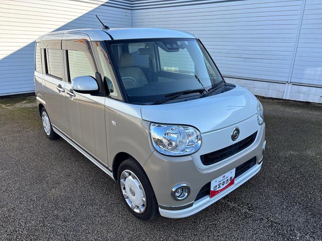 ムーヴキャンバスＸメイクアップリミテッド　ＳＡIIIインパネシフト　プッシュスタートスイッチ　電子カードキー　カーナビ　左右パワースライドドア　衝突被害軽減システム　ＡＢＳ（鹿児島県）の中古車