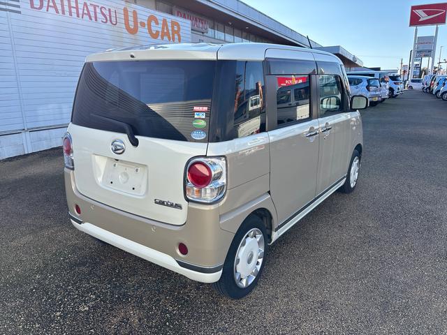 ムーヴキャンバスＸメイクアップリミテッド　ＳＡIIIインパネシフト　プッシュスタートスイッチ　電子カードキー　カーナビ　左右パワースライドドア　衝突被害軽減システム　ＡＢＳ（鹿児島県）の中古車