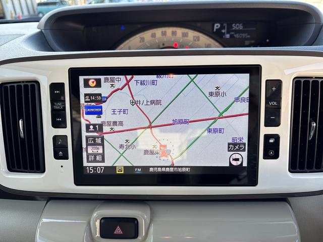 ムーヴキャンバスＸメイクアップリミテッド　ＳＡIIIインパネシフト　プッシュスタートスイッチ　電子カードキー　カーナビ　左右パワースライドドア　衝突被害軽減システム　ＡＢＳ（鹿児島県）の中古車