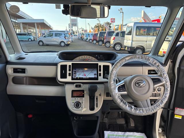 ムーヴキャンバスＸメイクアップリミテッド　ＳＡIIIインパネシフト　プッシュスタートスイッチ　電子カードキー　カーナビ　左右パワースライドドア　衝突被害軽減システム　ＡＢＳ（鹿児島県）の中古車