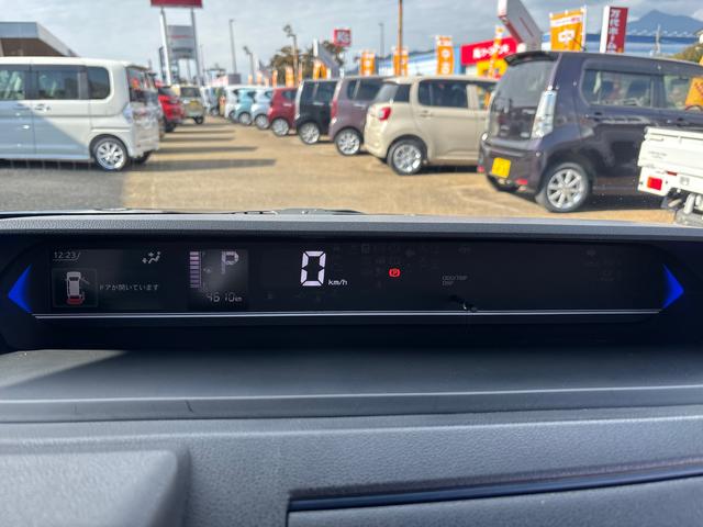 タントカスタムＸインパネシフト　プッシュスタートスイッチ　電子カードキー　電動パーキングブレーキ　衝突軽減ブレーキ　車線逸脱防止　アルミホイール　両側パワースライドドア　ＡＢＳ（鹿児島県）の中古車