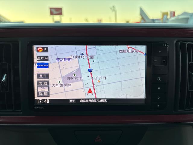 ブーンシルク　ＳＡIIインパネシフト　プッシュスタートスイッチ　電子カードキー　カーナビ　ＥＴＣ車載器　衝突回避支援ブレーキ　ＡＢＳ　レーンアシスト（鹿児島県）の中古車