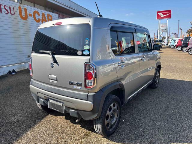 ハスラーGインパネシフト プッシュスタートスイッチ 電子カードキー カーナビ ABS付 Wエアバッグ オートエアコン(鹿児島県)の中古車