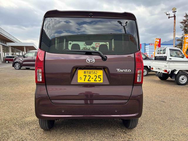タントＸインパネシフト　プッシュスタートスイッチ　電子カードキー　電動パーキングブレーキ　両側スライド片側電動スライドドア　衝突被害軽減システム　ＡＢＳ（鹿児島県）の中古車