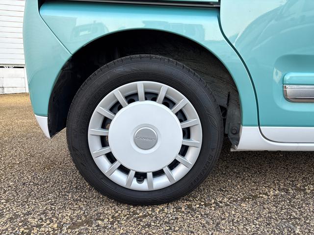 ムーヴキャンバスストライプスＧインパネシフト　プッシュスタートスイッチ　電子カードキー　電動パーキングブレーキ　Ｗパワースライドドア　前後誤発進抑制　車線逸脱警告　オートハイビーム　ＡＢＳ（鹿児島県）の中古車