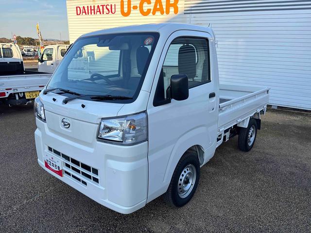 ハイゼットトラックスタンダード5MT車 切替式4WD 誤発進抑制機能 車線逸脱警報 パワステ エアバッグ オートマチックハイビーム ABS エアコン付き(鹿児島県)の中古車