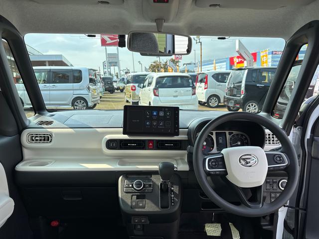 ムーヴキャンバスストライプスGターボターボ インパネシフト プッシュスタートスイッチ 電子カードキー 電動パーキングブレーキ ディスプレイオーディオ バックモニター 両側パワースライドドア オートマチックハイビーム 衝突回避支援装置(鹿児島県)の中古車