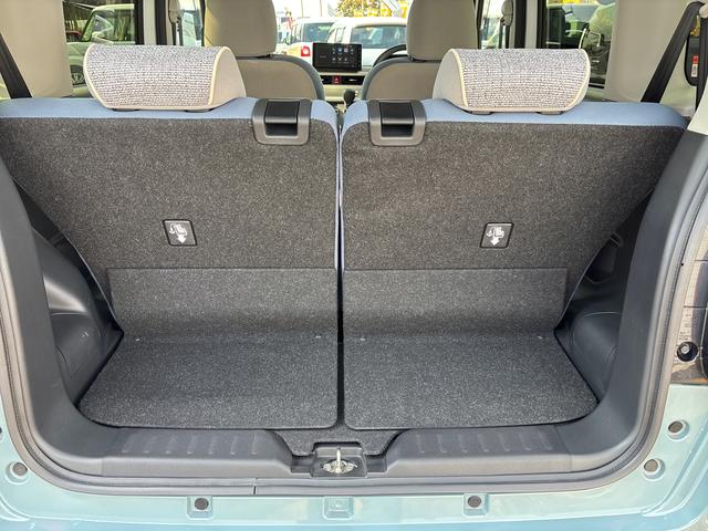 ムーヴキャンバスストライプスGターボターボ インパネシフト プッシュスタートスイッチ 電子カードキー 電動パーキングブレーキ ディスプレイオーディオ バックモニター 両側パワースライドドア オートマチックハイビーム 衝突回避支援装置(鹿児島県)の中古車