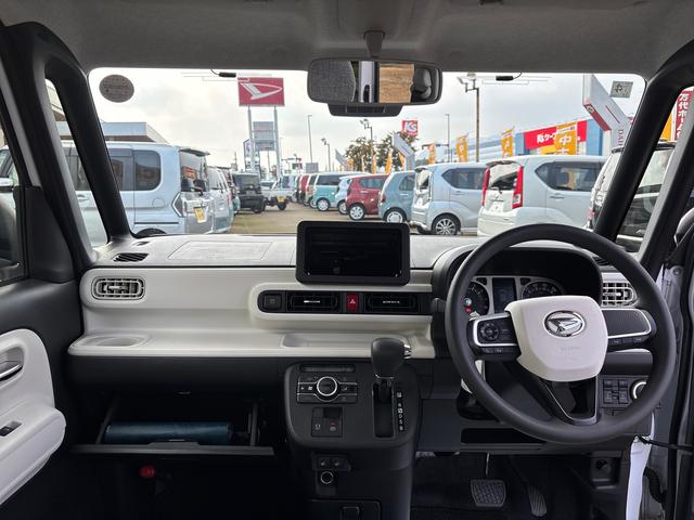 ムーヴキャンバスストライプスGインパネシフト プッシュスタートスイッチ 電子カードキー 電動パーキングブレーキ 両側電動スライドドア 前後誤発進抑制 車線逸脱警告 オートハイビーム ABS(鹿児島県)の中古車