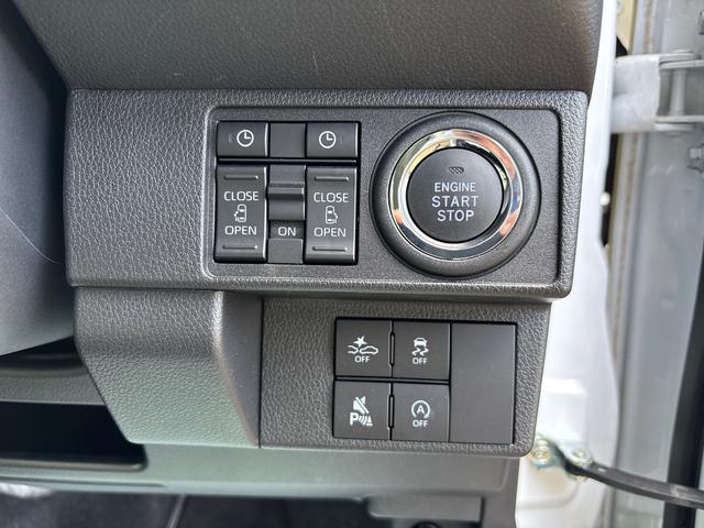 ムーヴキャンバスストライプスGインパネシフト プッシュスタートスイッチ 電子カードキー 電動パーキングブレーキ 両側電動スライドドア 前後誤発進抑制 車線逸脱警告 オートハイビーム ABS(鹿児島県)の中古車