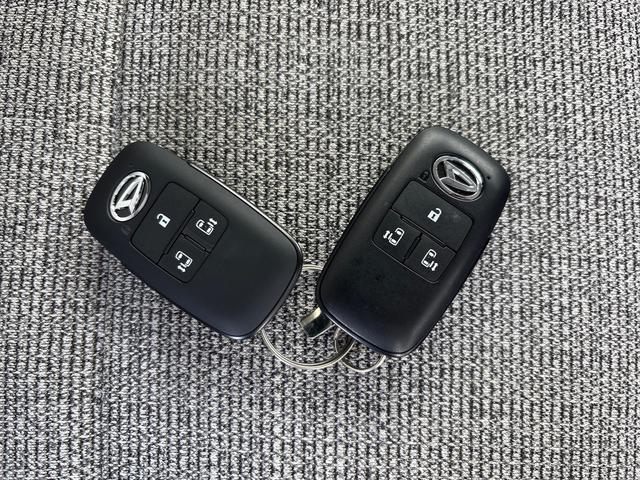 ムーヴキャンバスストライプスGインパネシフト プッシュスタートスイッチ 電子カードキー 電動パーキングブレーキ 両側電動スライドドア 前後誤発進抑制 車線逸脱警告 オートハイビーム ABS(鹿児島県)の中古車