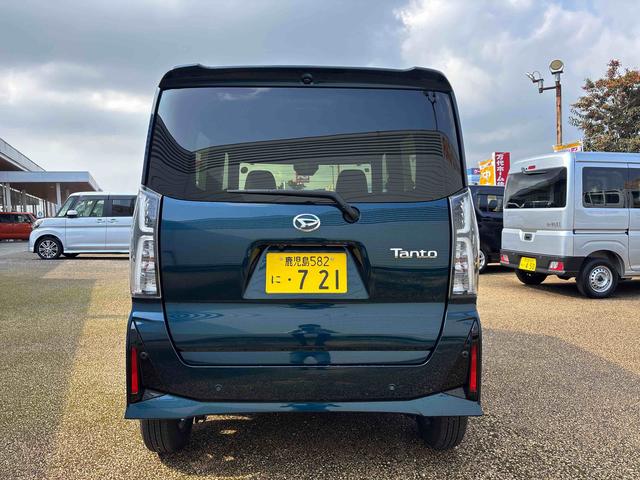 タントカスタムXインパネシフト プッシュスタートスイッチ 電子カードキー 電動パーキングブレーキ 両側パワースライドドア アルミホイール 衝突被害軽減システム ABS フォグランプ(鹿児島県)の中古車