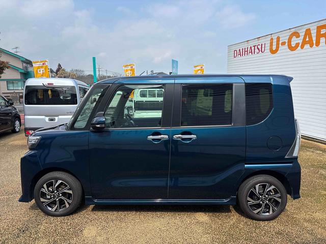 タントカスタムXインパネシフト プッシュスタートスイッチ 電子カードキー 電動パーキングブレーキ 両側パワースライドドア アルミホイール 衝突被害軽減システム ABS フォグランプ(鹿児島県)の中古車