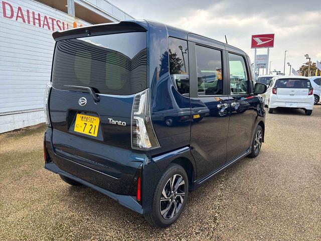 タントカスタムXインパネシフト プッシュスタートスイッチ 電子カードキー 電動パーキングブレーキ 両側パワースライドドア アルミホイール 衝突被害軽減システム ABS フォグランプ(鹿児島県)の中古車