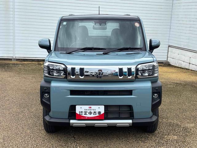 タフトＧ　クロムベンチャーインパネシフト　プッシュスタートスイッチ　電子カードキー　電動パーキングブレーキ　車線逸脱警報装置　ＡＢＳ　ＡＴハイビーム　アルミホイール　ガラスルーフ（鹿児島県）の中古車