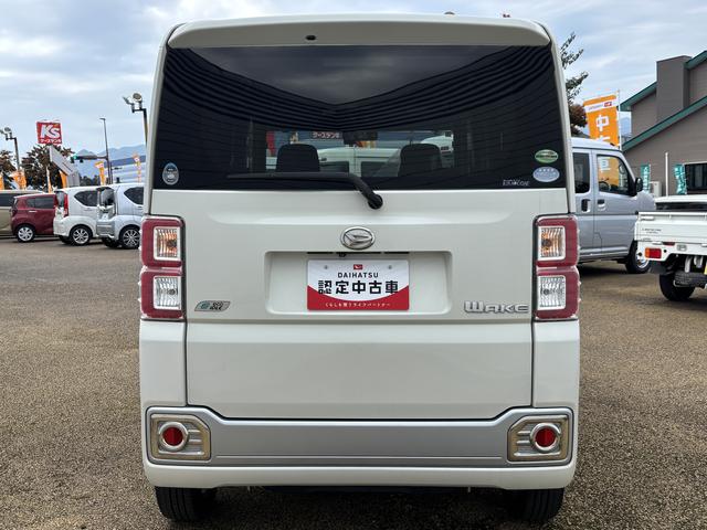 ウェイクＸ　ＳＡターボ車　インパネシフト　プッシュスタートスイッチ　電子カードキー　カーナビ　　両側スライド片側電動ドア　ＡＢＳ　アルミホイール　衝突軽減システム（鹿児島県）の中古車