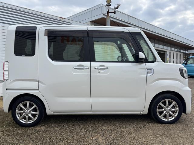 ウェイクＸ　ＳＡターボ車　インパネシフト　プッシュスタートスイッチ　電子カードキー　カーナビ　　両側スライド片側電動ドア　ＡＢＳ　アルミホイール　衝突軽減システム（鹿児島県）の中古車