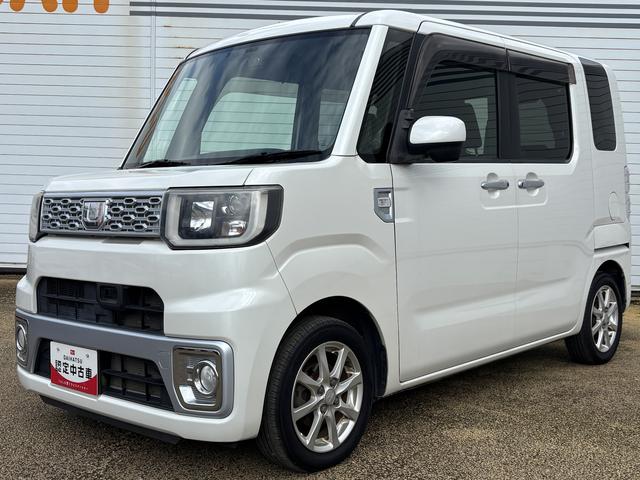 ウェイクＸ　ＳＡターボ車　インパネシフト　プッシュスタートスイッチ　電子カードキー　カーナビ　　両側スライド片側電動ドア　ＡＢＳ　アルミホイール　衝突軽減システム（鹿児島県）の中古車